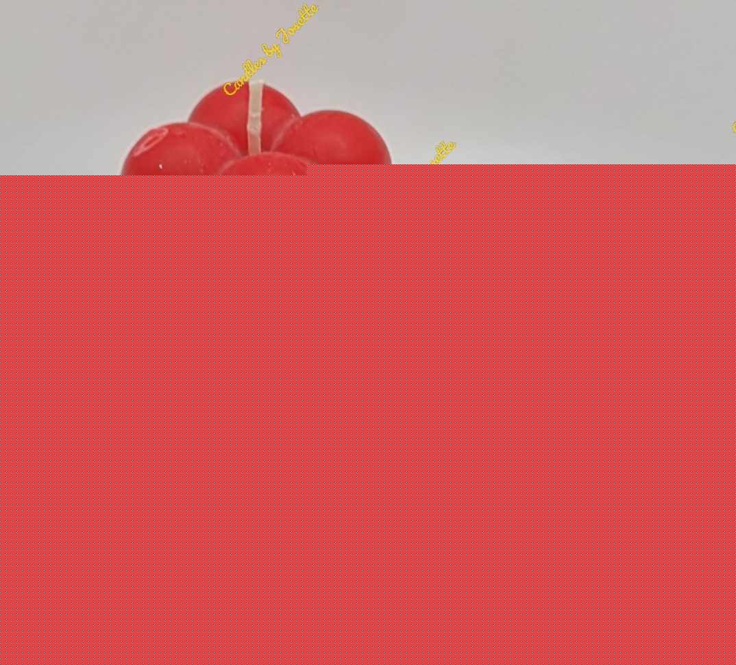 Small colour Bubble Candle