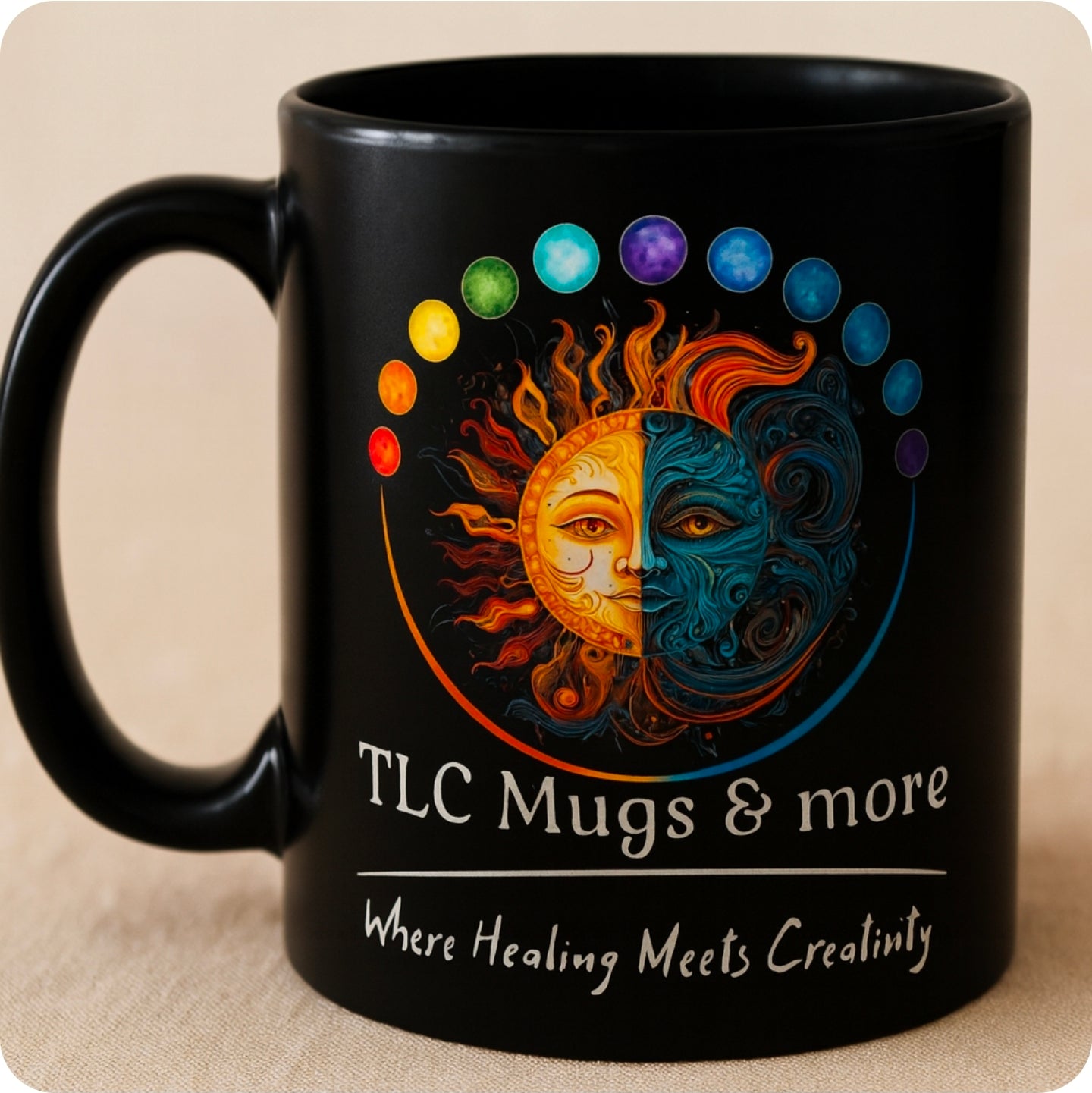 TLC Custom Mug - Black Heat Sensitive or White Ceramic
