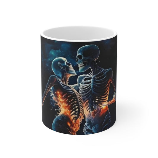 Loves Eternal Dance  Artistic Mug Design  Perfect for Couples Mugs