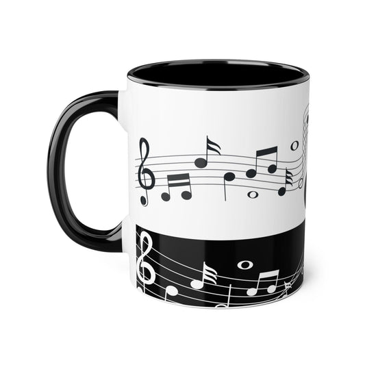 Music ! Accent Mugs, 11oz
