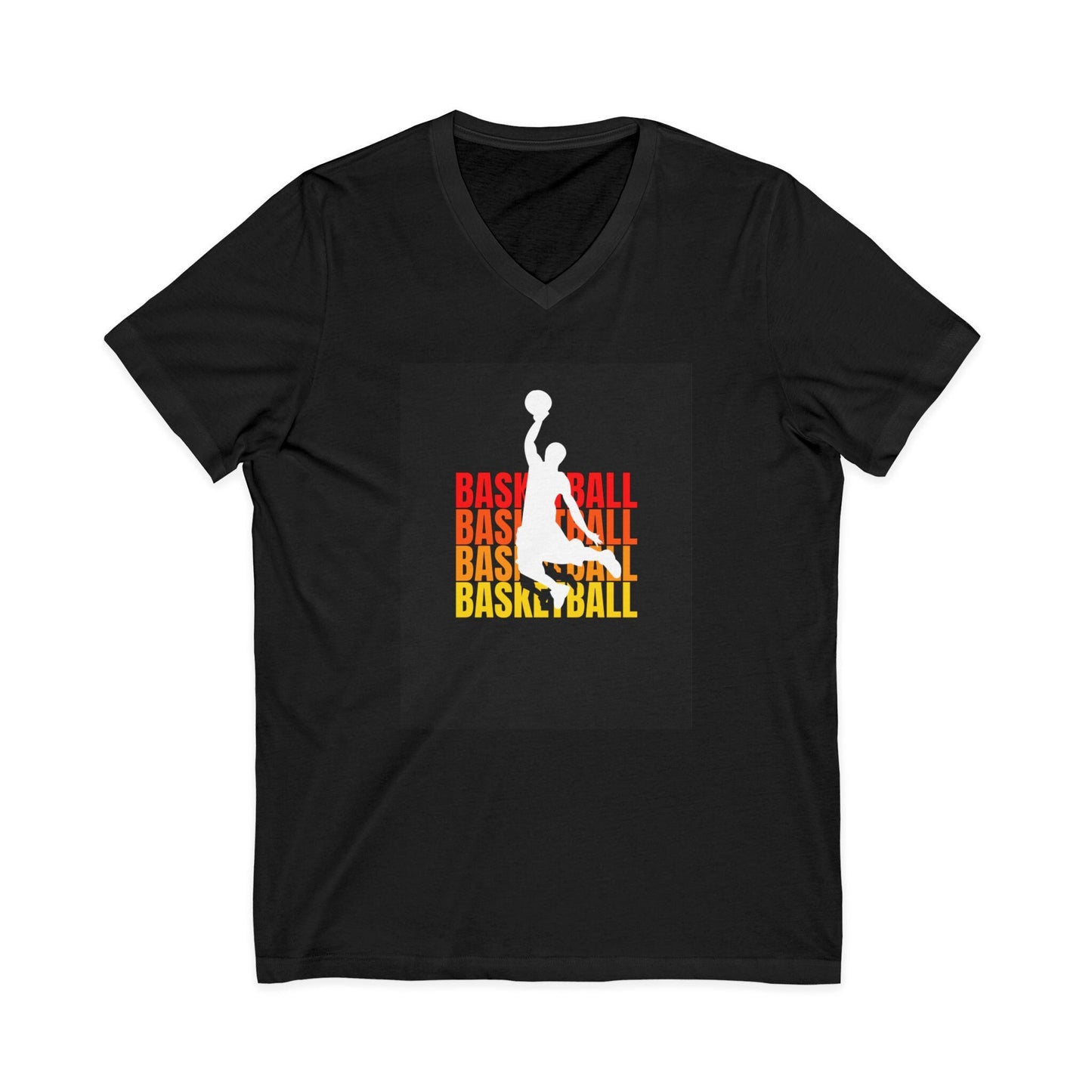Basketball V-Neck Tee